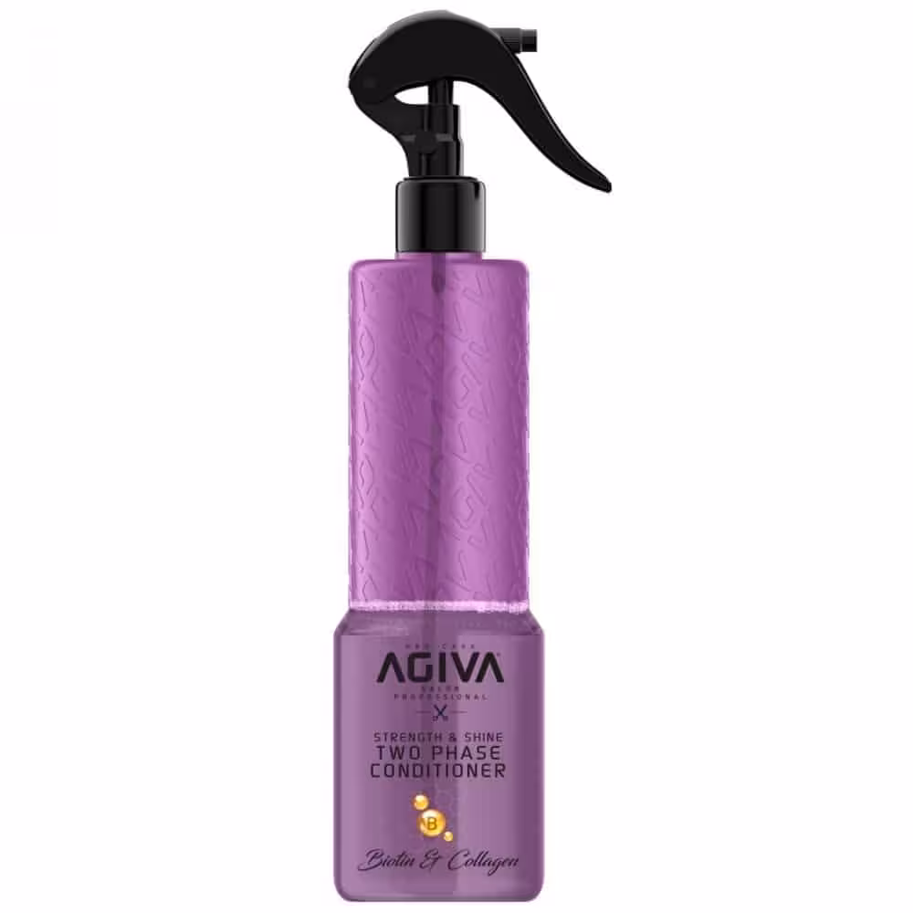 سرم دوفاز آگیوا Agiva مدل Biotin Colagen حجم 400 میل