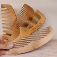 شانه چوبی بامبو 