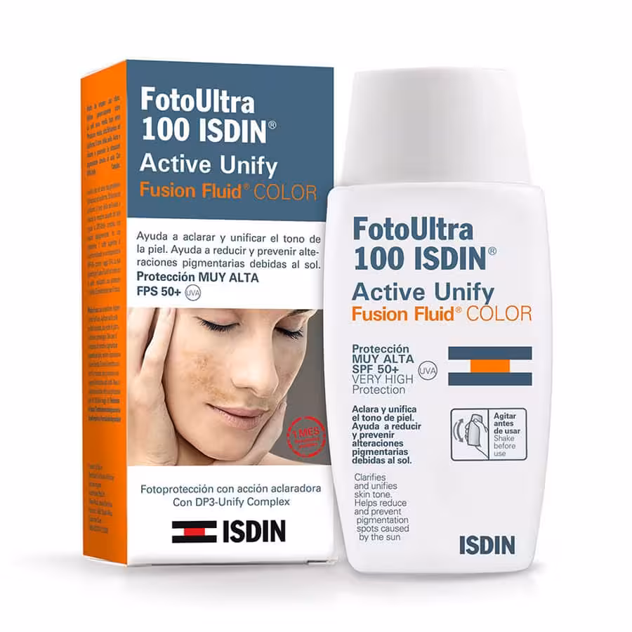 ضدآفتاب ضدلک اکتیویونیفای spf100 ایزدین مدل رنگی 50میل