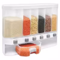 جا حبوبات 6 تایی همراه با پیمانه