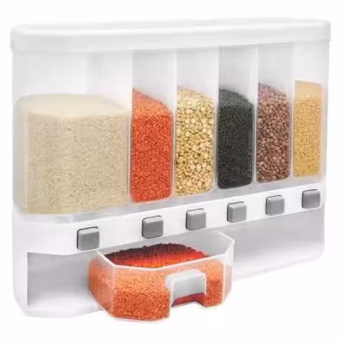 جا حبوبات 6 تایی همراه با پیمانه