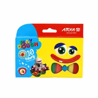 خمير بازي 10 رنگ مقوايي آريا