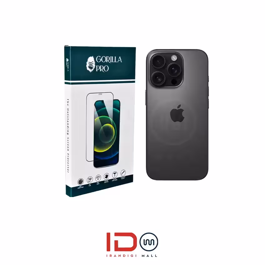 گلس و محافظ هیدروژلی (مات) بدنه گوشی اپل مدل iPhone 16 Pro Max