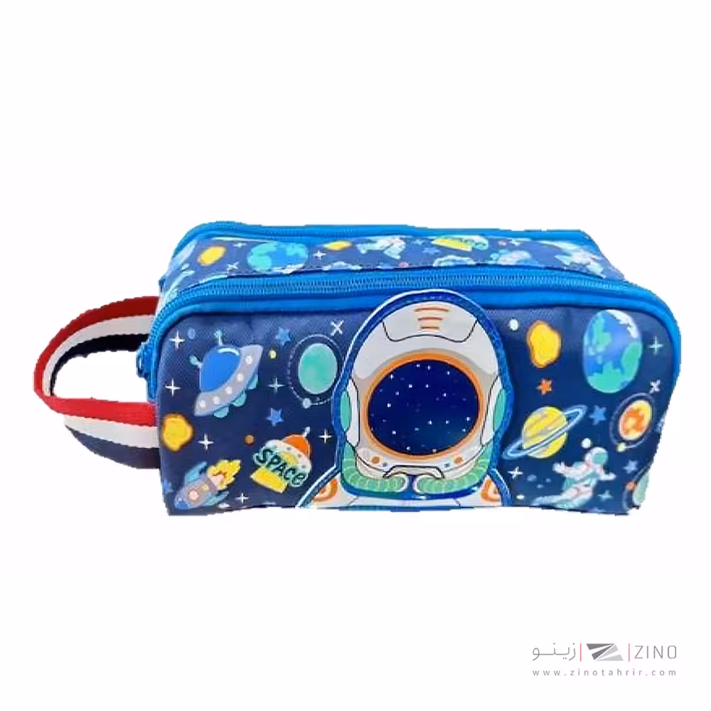 جامدادی دوزیپ وست دسته دار فضانورد کد2094-1