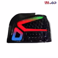 چراغ خطر اسپرت پراید طرح کروت مولتی کالر