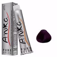 رنگ مو آنیکا سری Violet شماره 3.20 حجم 100 میلی لیتر رنگ شرابی تیره