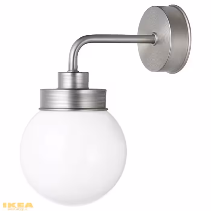 چراغ دیواری استیل مدل FRIHULT | برند ایکیا | ارسال 15 الی 20 روز کاری