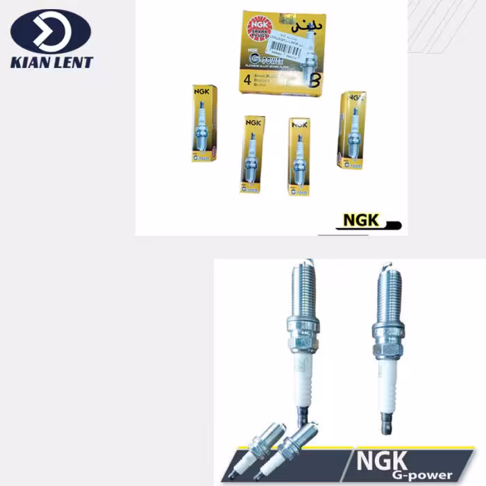 شمع  پایه بلند سوزنی پلاتینیوم گرند ویتارا 2400 سی سی برند NGK(اورجینال)بسته 4 عددی