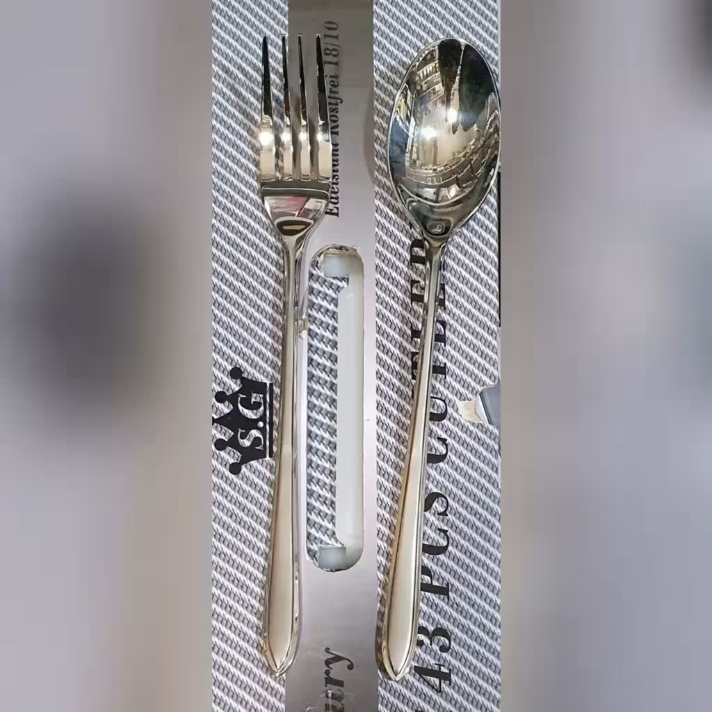 سرویس قاشق چنگال 30 نفره اس جی مدل 305s