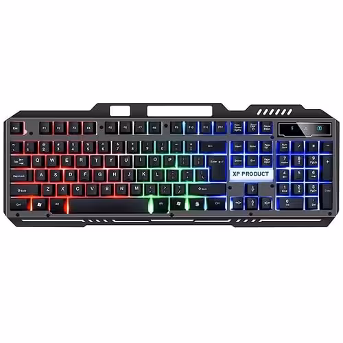 کیبورد گیمینگ ایکس پی مدل XP-10200K RGB (آکبند)