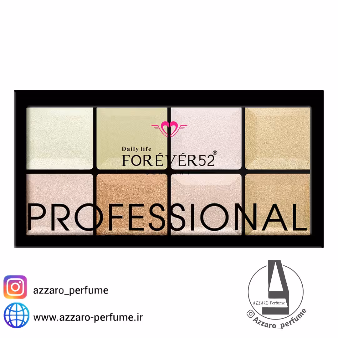 پالت هایلایتر 8 رنگ فور اور 52 forever