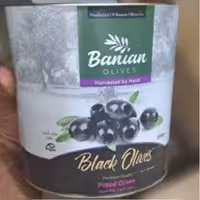 کنسرو زیتون با هسته بانیان 