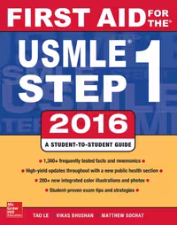 خرید و دانلود نسخه کامل کتاب First Aid for the Usmle Step 1, 2016