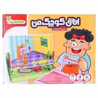 ★پازل/جورچین آهنربایی مدل اتاق کوچک من فرفره های رنگی پویا (نو، قسطی، با تخفیف)