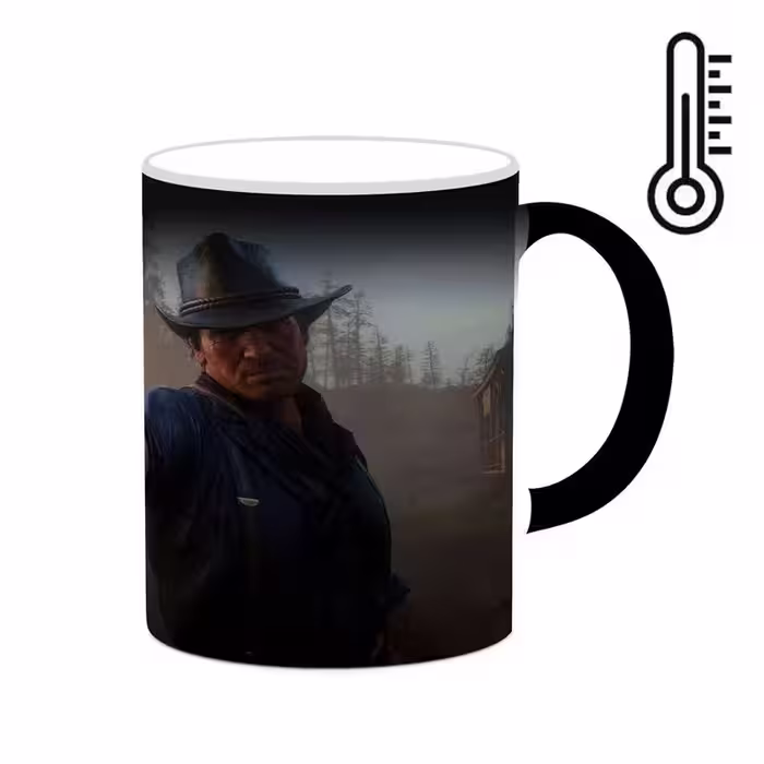 ماگ حرارتی   بازی رد دد Red Dead Redemption II کد mgh30064