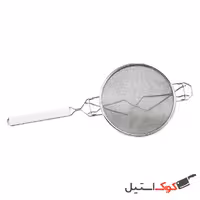 صافی استیل دولایه دسته سفید بزرگ