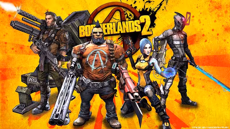 سی دی کی بازی Borderlands 2 اورجینال