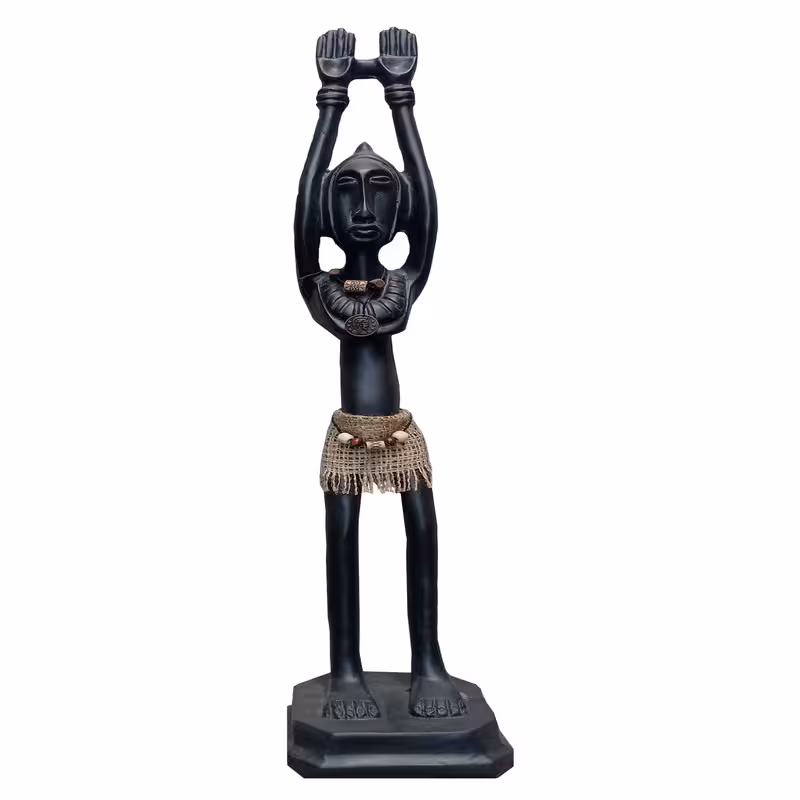 مجسمه مدل مردک سیاه پوست