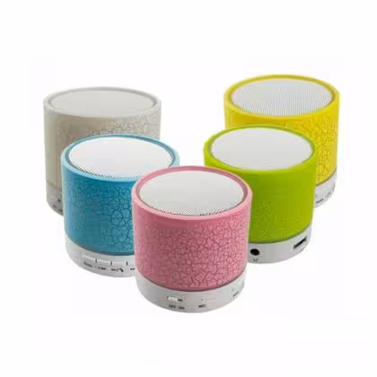 اسپیکر بلوتوثی رم و فلش خور چراغ دار XP-BT3701