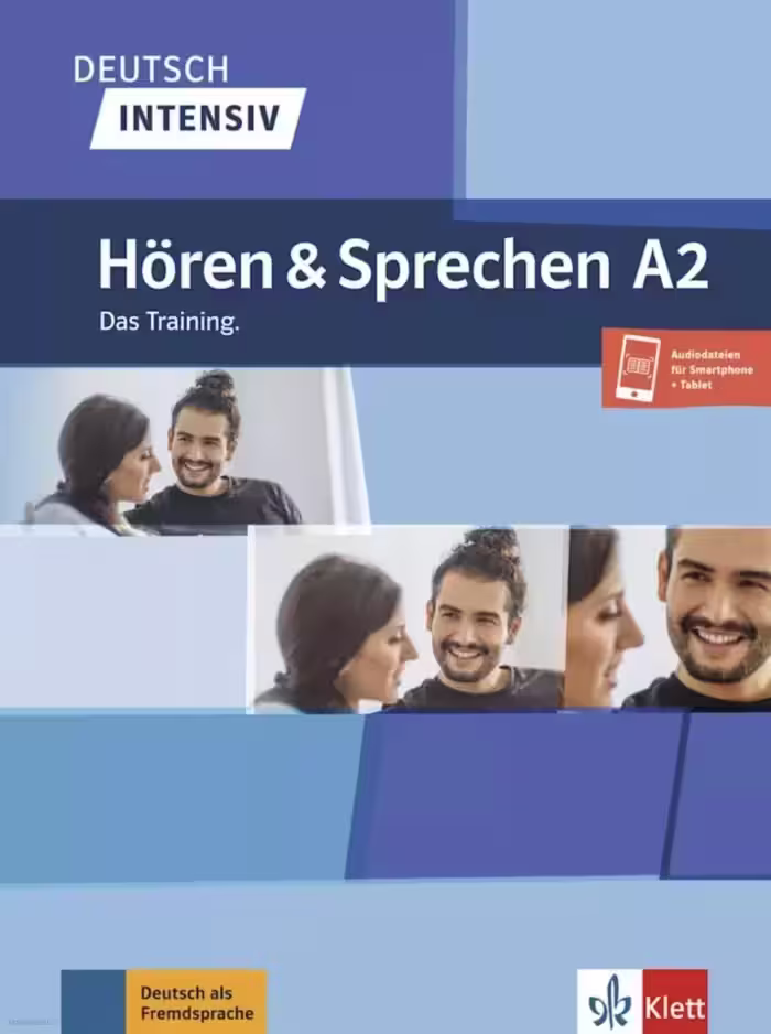 هوقن اند اشپقشن | کتاب آلمانی Deutsch Intensiv Horen & Sprechen A2 Das Training