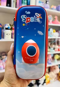 جامدادی کتابی اسکویشی دار فضانورد