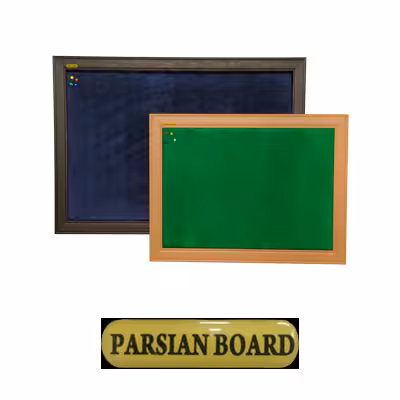 تابلو اعلانات ساده بدون شیشه دور قاب ام دی اف خارجی پارچه مخمل 90*60