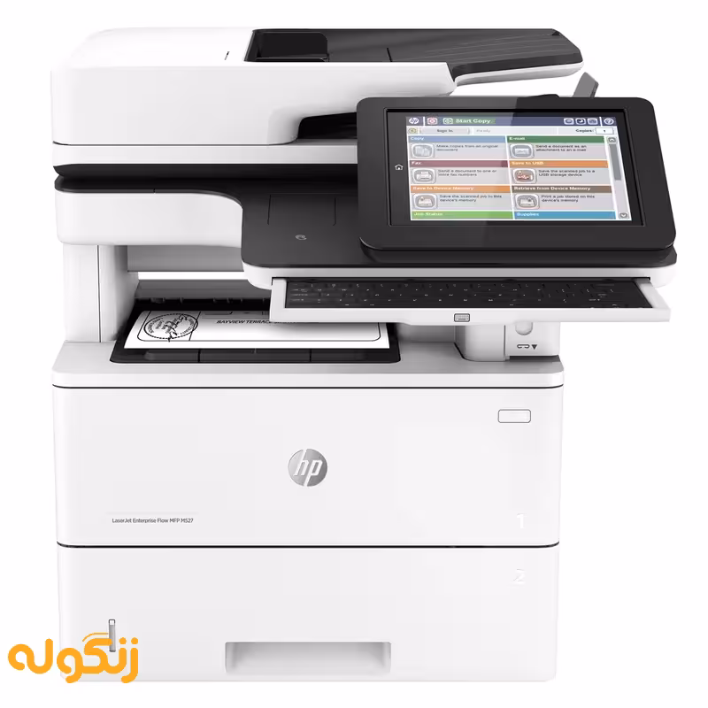 پرینتر لیزری اچ پی مدل LaserJet Enterprise Flow MFP M527z - زنگوله