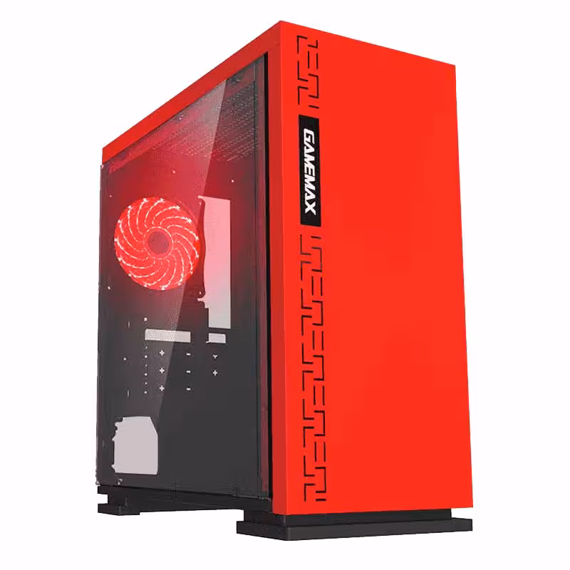 خرید کیس گیم‌مکس قرمز Case GAMEMAX EXPEDITION Red با بهترین قیمت