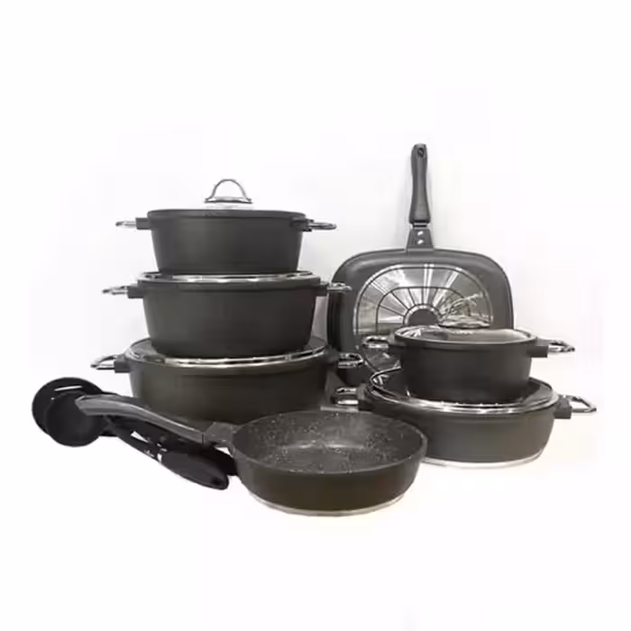 سرویس قابلمه یونیک مونیخ طوسی 16 پارچه UN-7648