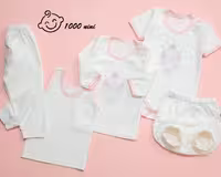 ست 5 تکه طرح کالسکه صورتی آرین
