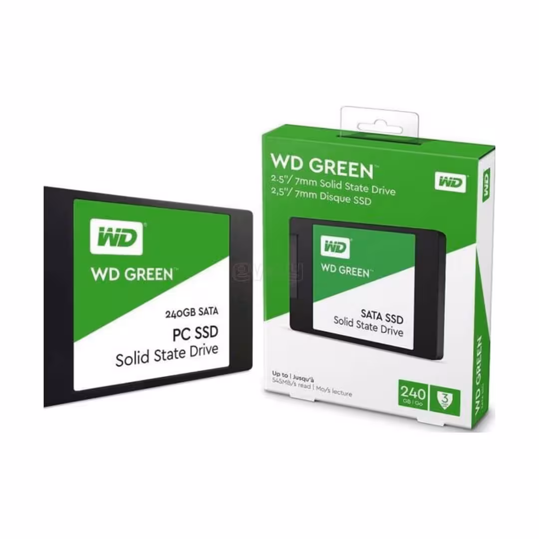 اس اس دی اینترنال وسترن دیجیتال مدل GREEN ظرفیت240 گیگابایت