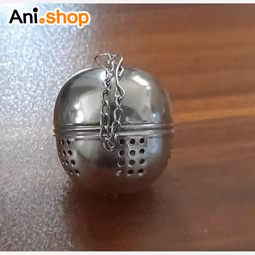 صافی چای توپی زنجیر دار صافی دمنوش