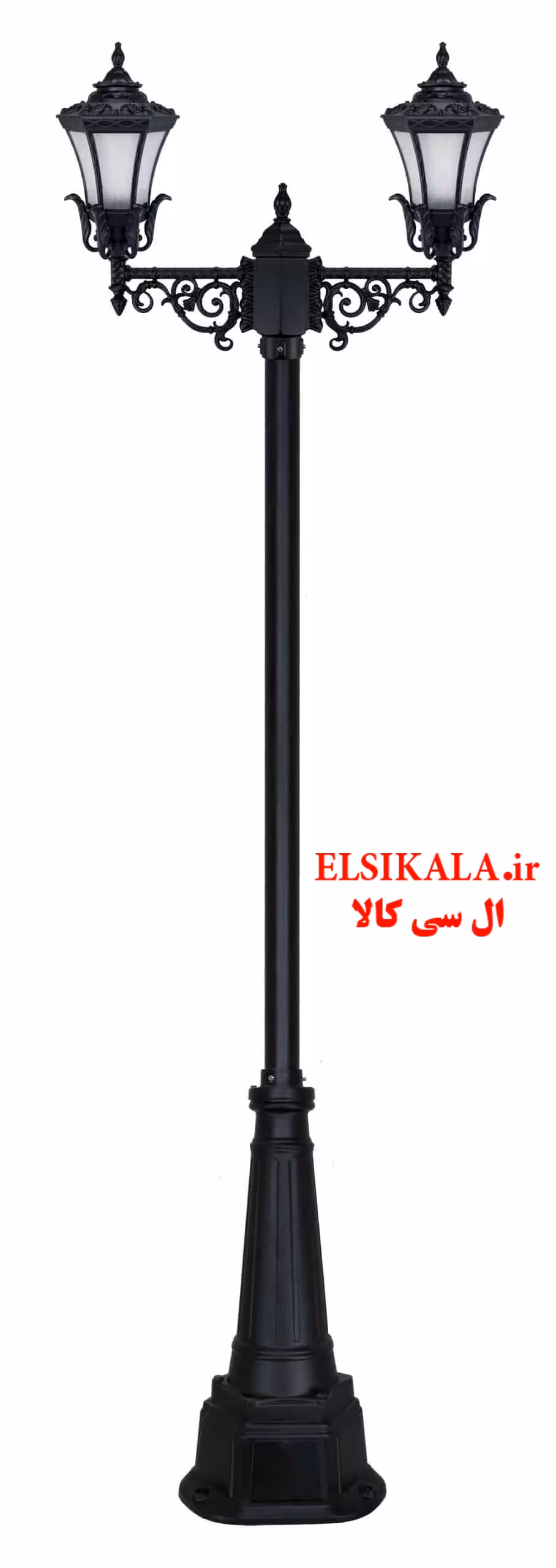 چراغ دوشاخه رادین آلمینیوم دایکاست