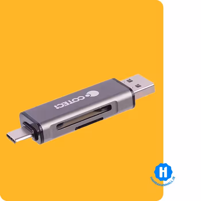 رم ریدر Type C و باکس کارت COTECI مدل 82201