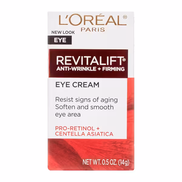 کرم دور چشم لورال LOREAL مدل رویتالیفت Revitalift حجم 14 گرم اصل | ضد چروک قوی حاوی رتینول