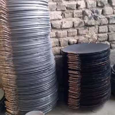 ساج چدنی اصل 50در50 سانتی متر ضدخش و کاملا نچسب