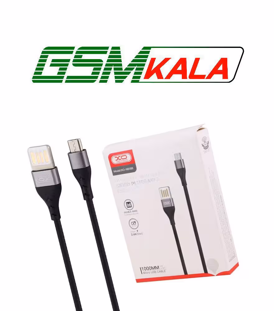 کابل میکرو یو اس بی فست شارژ 2.4 آمپر ایکس او XO-NB188 طول 1 متر