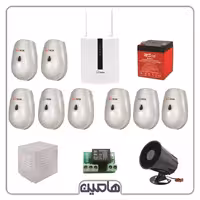 پکیج کامل دزدگیر صنعتی مکسرون 8 سنسور