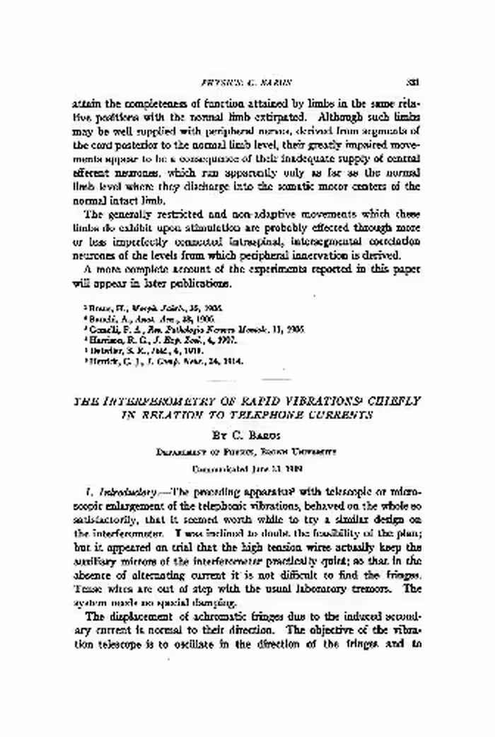 خرید و دانلود نسخه کامل کتاب The Interferometry of Rapid Vibrations Chiefly in Relation to Telephone Currents