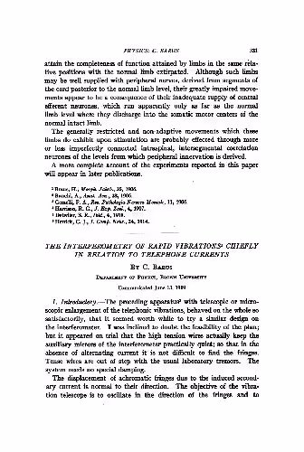 خرید و دانلود نسخه کامل کتاب The Interferometry of Rapid Vibrations Chiefly in Relation to Telephone Currents