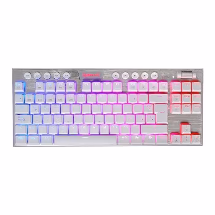کیبورد ردراگون Redragon Horus TKL K621 white RGB