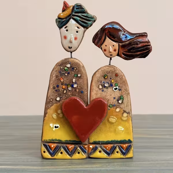 مجسمه زوج طرح چهار