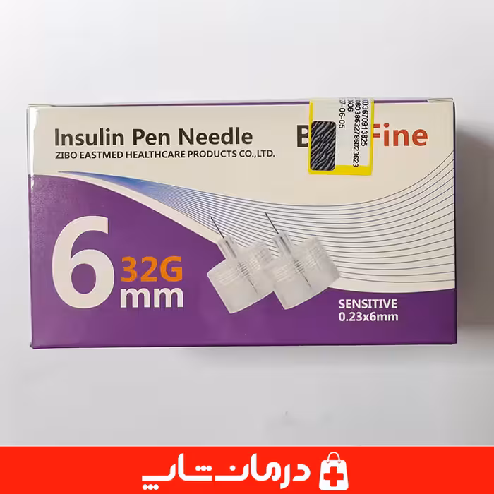 خرید سرسوزن انسولین 6 بست فاین گیج 32g بسته 100 عددی