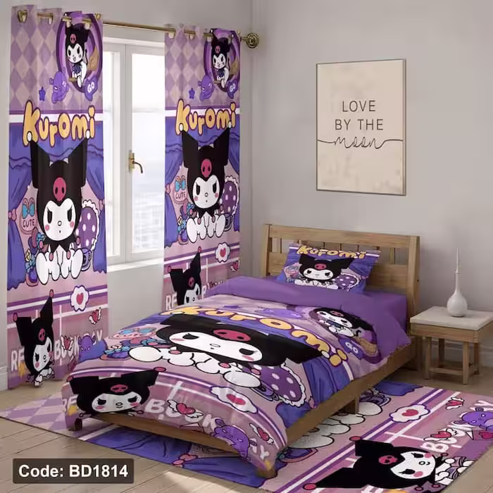 ست سرویس خواب کرومی کد BD1814