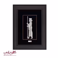 تابلو نقره سرباز هخامنشی ES_10313