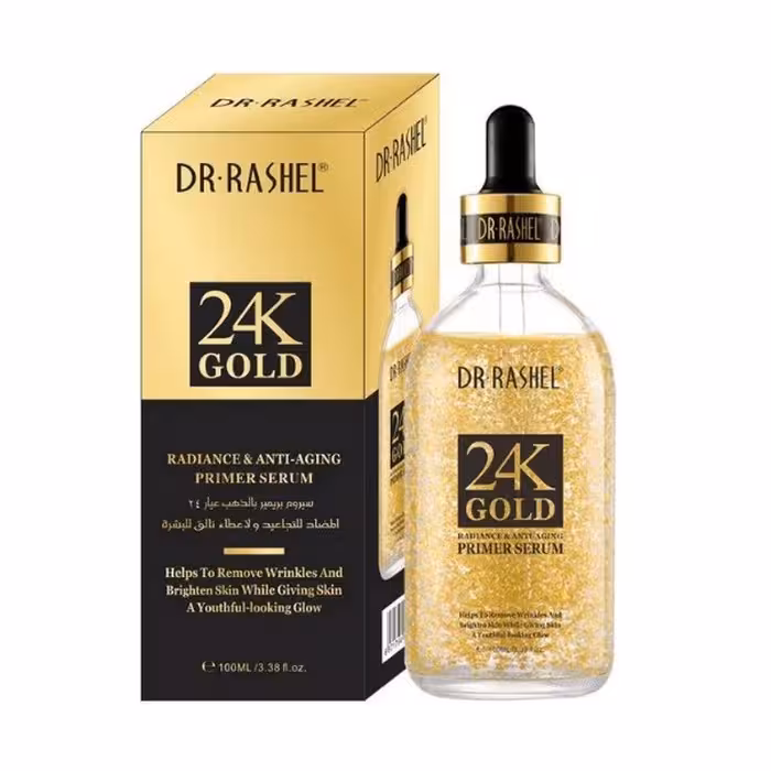 سرم پرایمر دکتر راشل Dr Rashel مدل 24K Gold حجم 100 میل