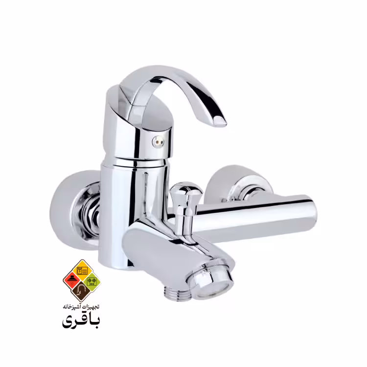 شیر حمام راسان مدل تیتانیوم کروم