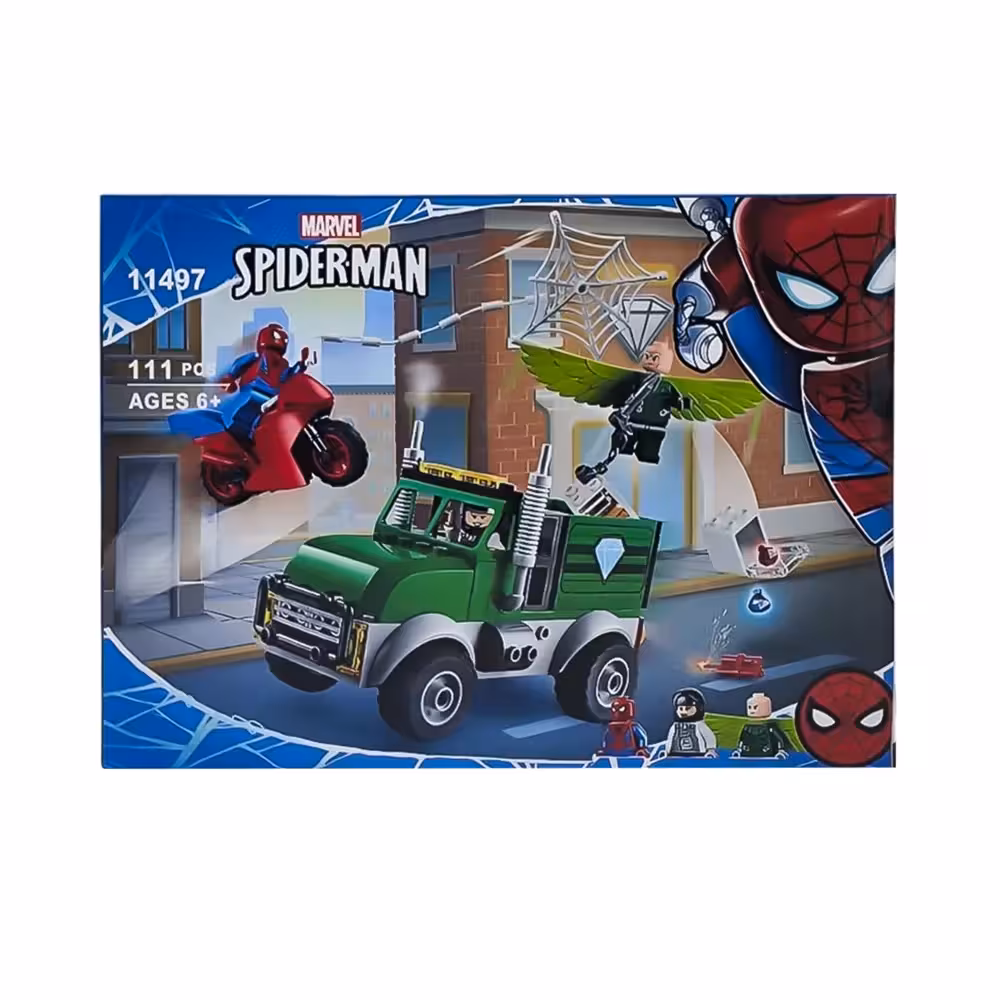 لگو اسپایدرمن 111 قطعه کد NO.11497
