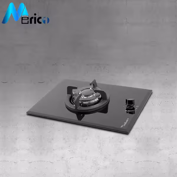 گاز رومیزی میلان کد G11 تک شعله شیشه
