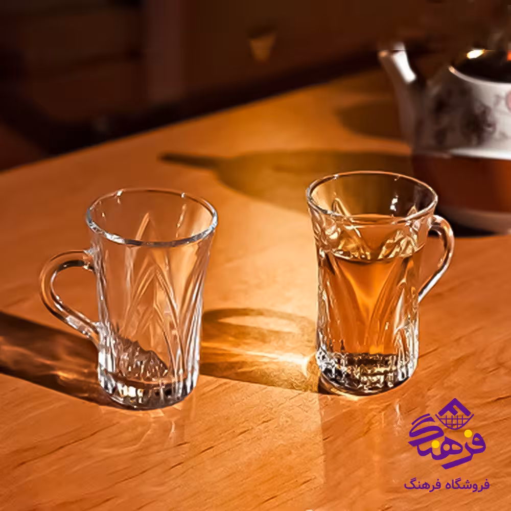 نیم لیوان والتر دسته دار کادو کاوه